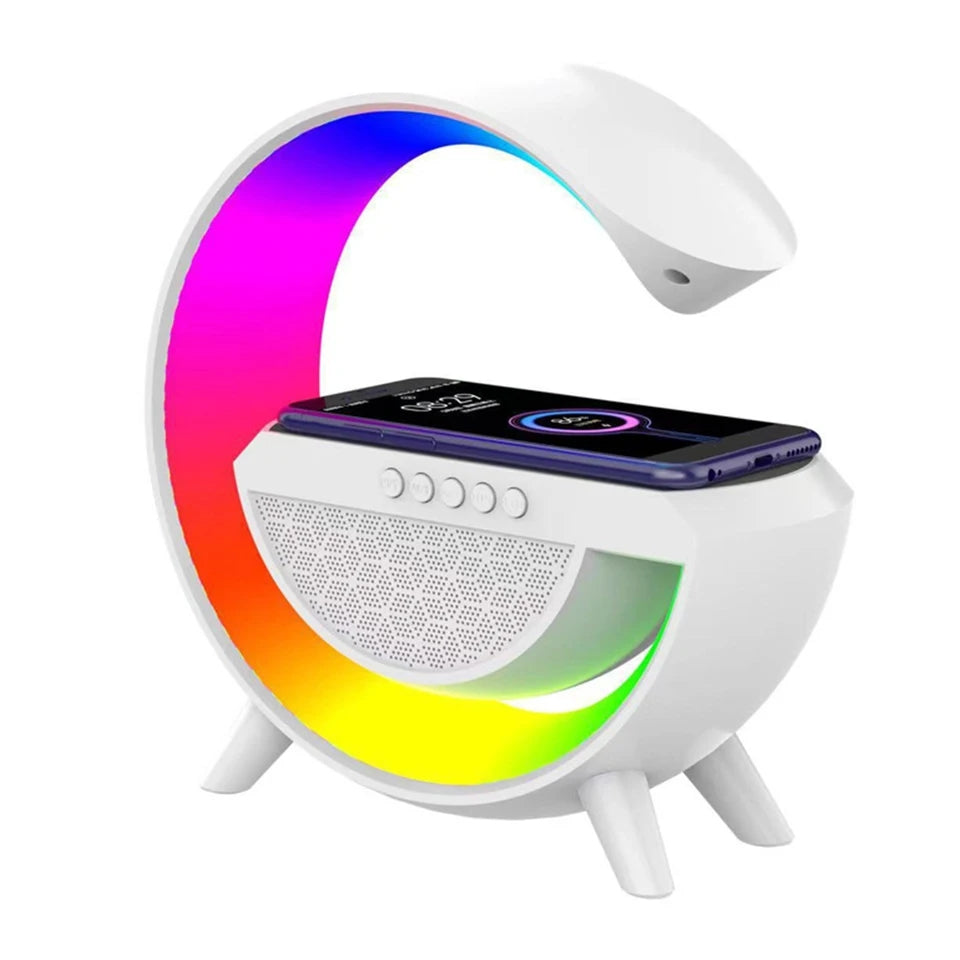 ✅ LED Wireless Charging Speaker