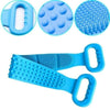 Body Wash Silicone Body Scrubber Belt | Pack Of 2